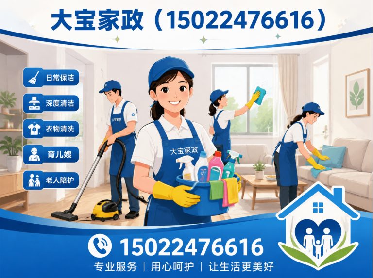 南开区西青区家政展示图